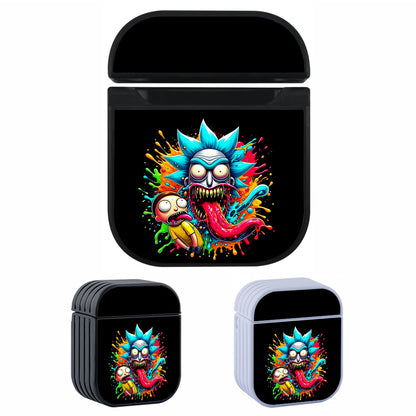 Rick and Morty Turn into Monsters Apple AirPods Case-AirPod Case-Altracase