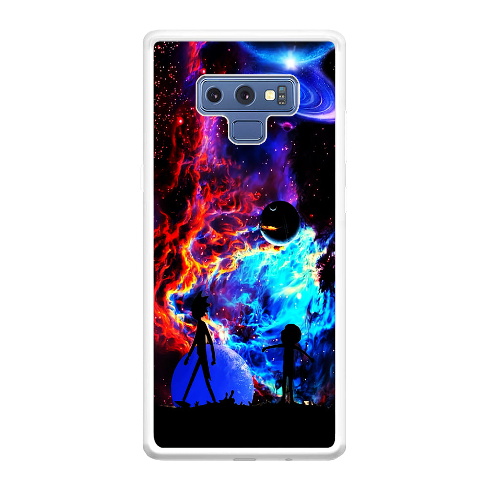 Rick and Morty Wonderful Galaxy Samsung Galaxy Note 9 Case