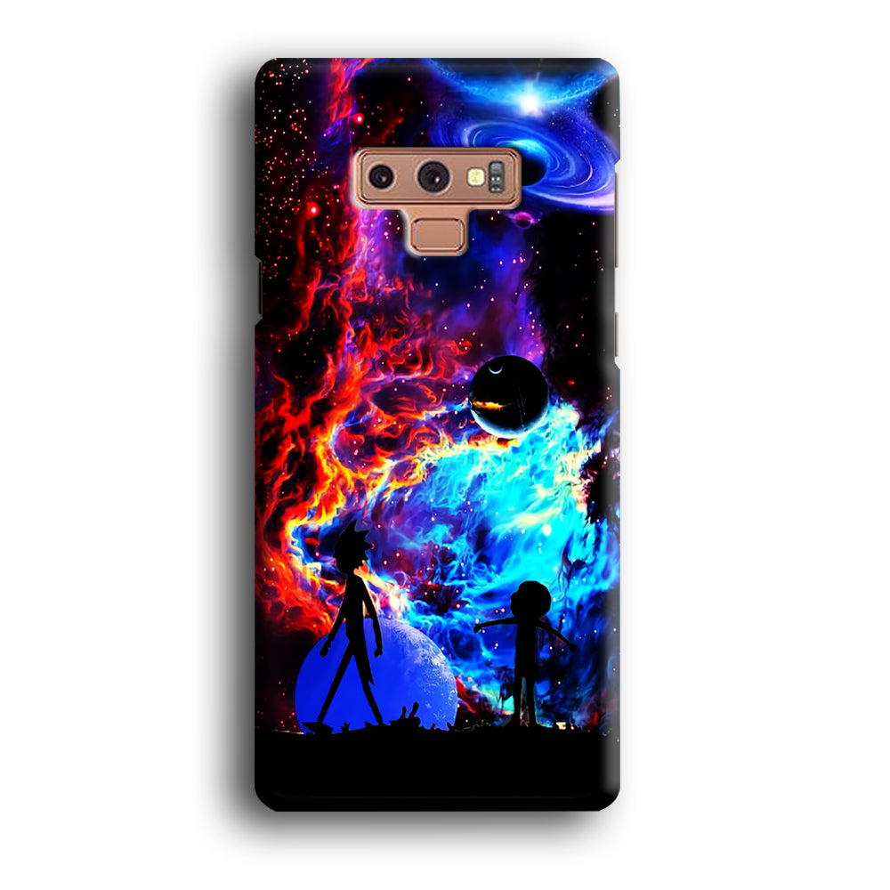 Rick and Morty Wonderful Galaxy Samsung Galaxy Note 9 Case