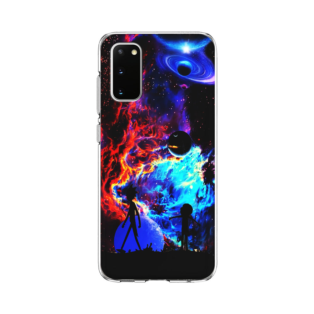 Rick and Morty Wonderful Galaxy Samsung Galaxy S20 Case