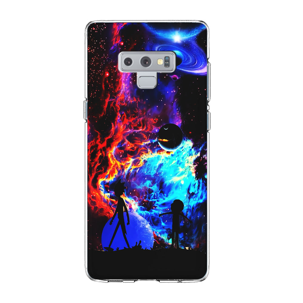 Rick and Morty Wonderful Galaxy Samsung Galaxy Note 9 Case