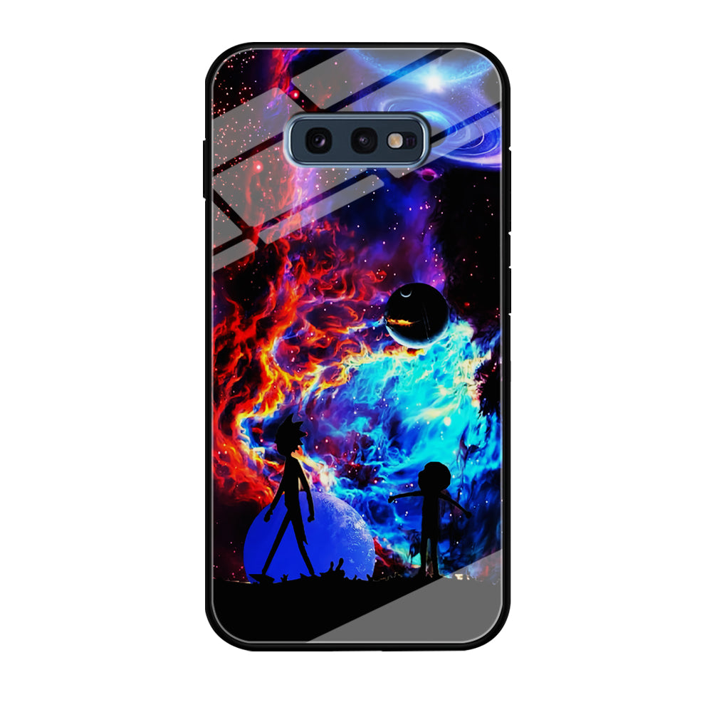 Rick and Morty Wonderful Galaxy Samsung Galaxy S10E Case