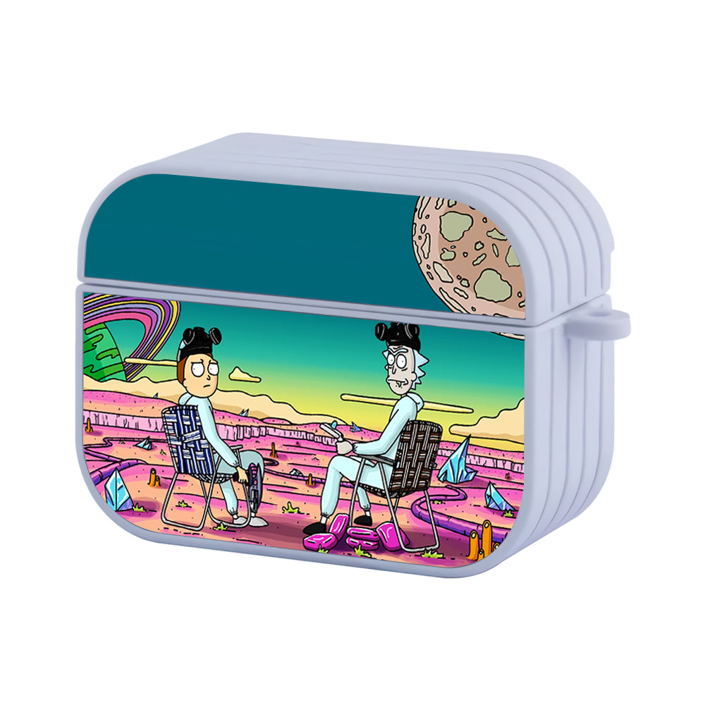 Rick and Morty X Breaking Bad Hard Plastic Case Cover For Apple Airpods Pro