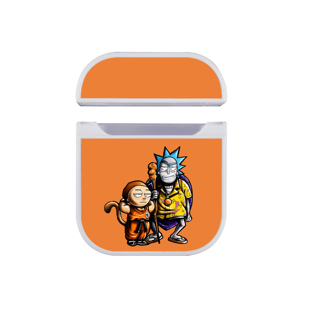 Rick and Morty X Dragon Ball Apple AirPods Case-AirPod Case-White-Altracase