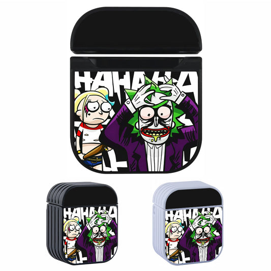 Rick and Morty X Joker and Harley Apple AirPods Case-AirPod Case-Altracase
