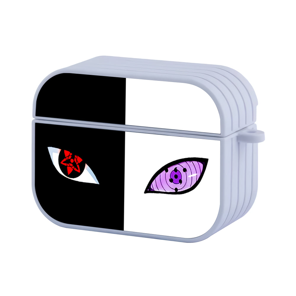 Rinnegan and Sharingan Eyes Hard Plastic Case Cover For Apple Airpods Pro