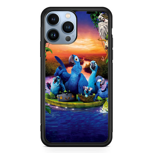 Rio Tour on The River iPhone 14 Pro Case