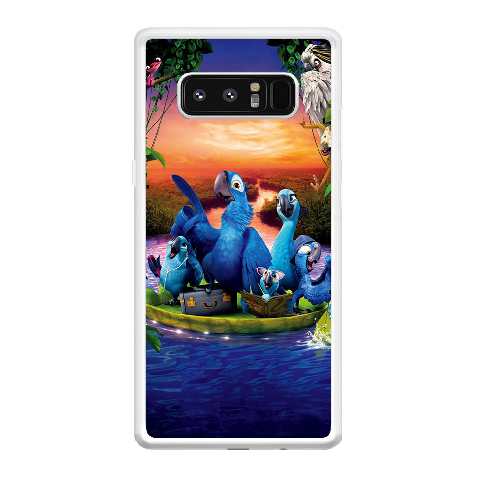 Rio Tour on The River Samsung Galaxy Note 8 Case