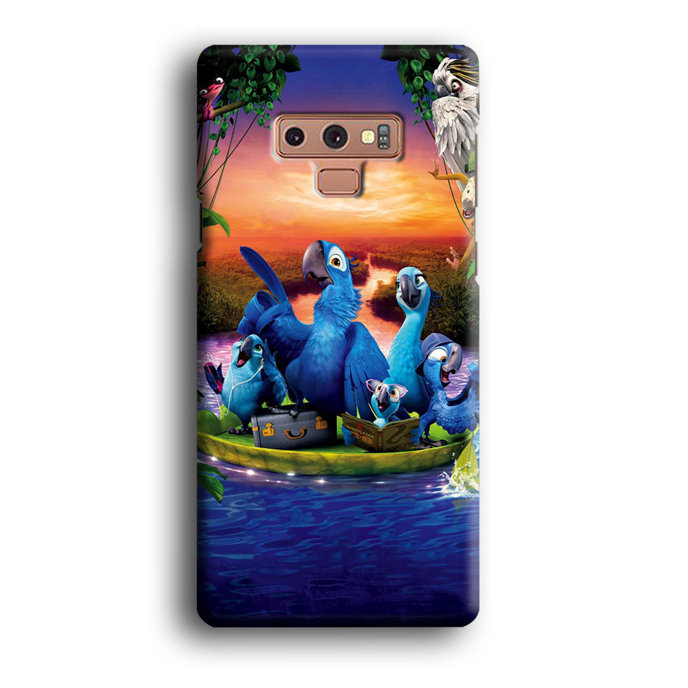 Rio Tour on The River Samsung Galaxy Note 9 Case