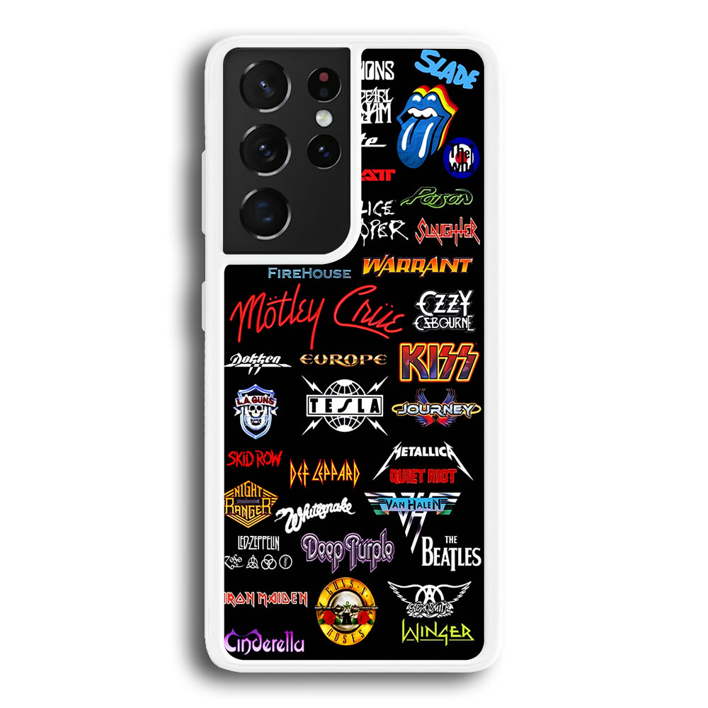 Rock and Metal Band Logo Samsung Galaxy S23 Ultra Case