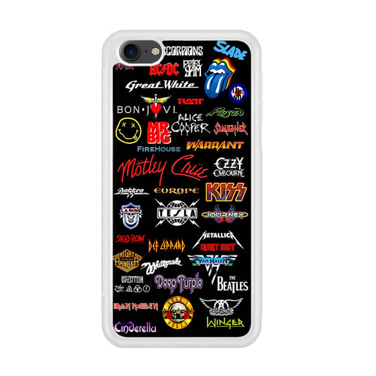 Rock and Metal Band Logo iPod Touch 6 Case