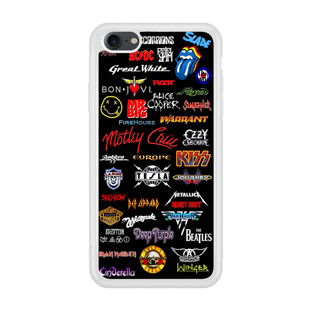 Rock and Metal Band Logo iPhone SE 2020 Case