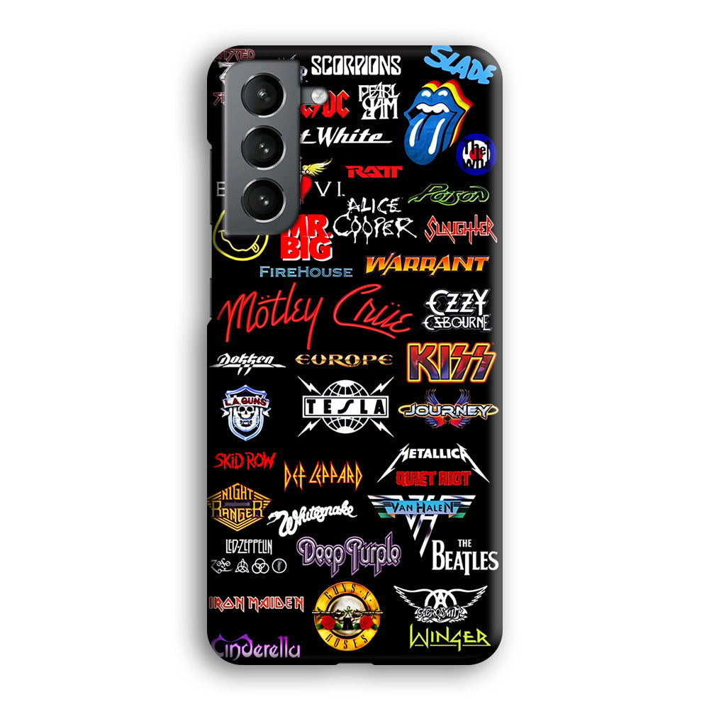 Rock and Metal Band Logo Samsung Galaxy S23 Case