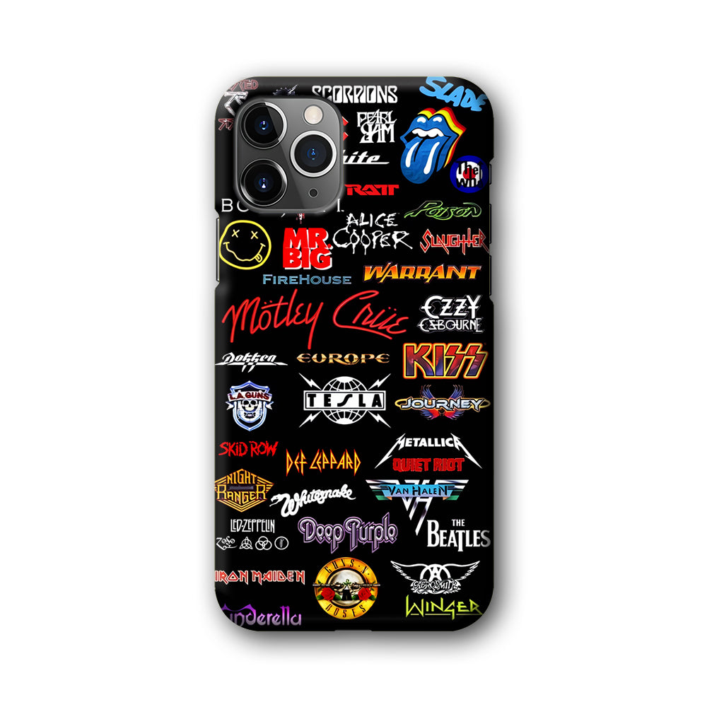 Rock and Metal Band Logo iPhone 11 Pro Case