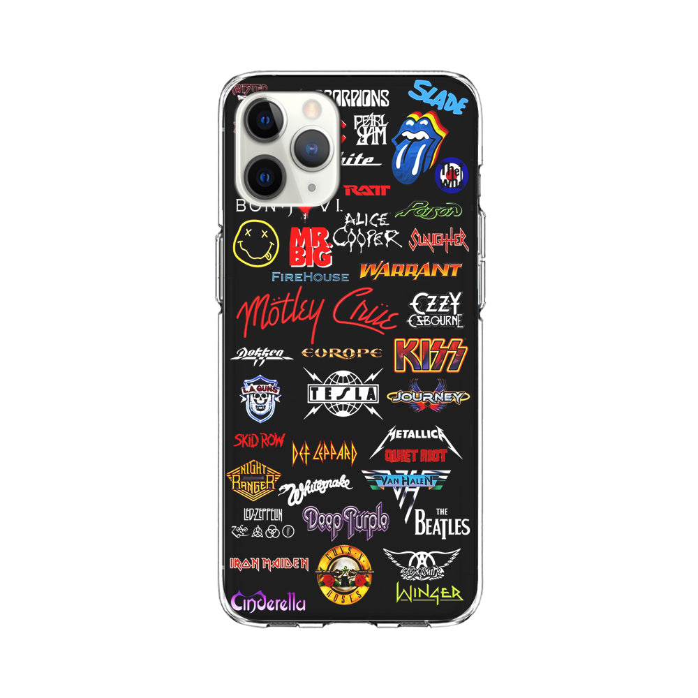 Rock and Metal Band Logo iPhone 11 Pro Max Case