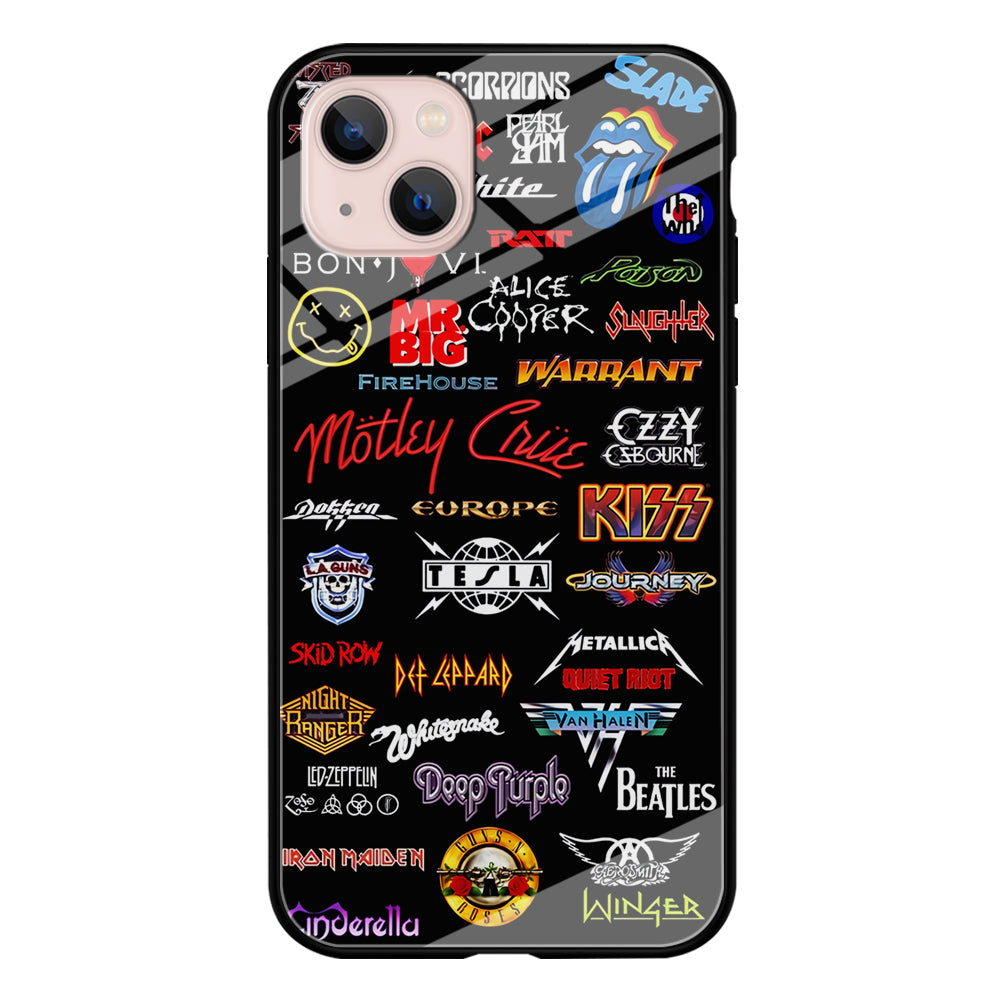 Rock and Metal Band Logo iPhone 13 Mini Case