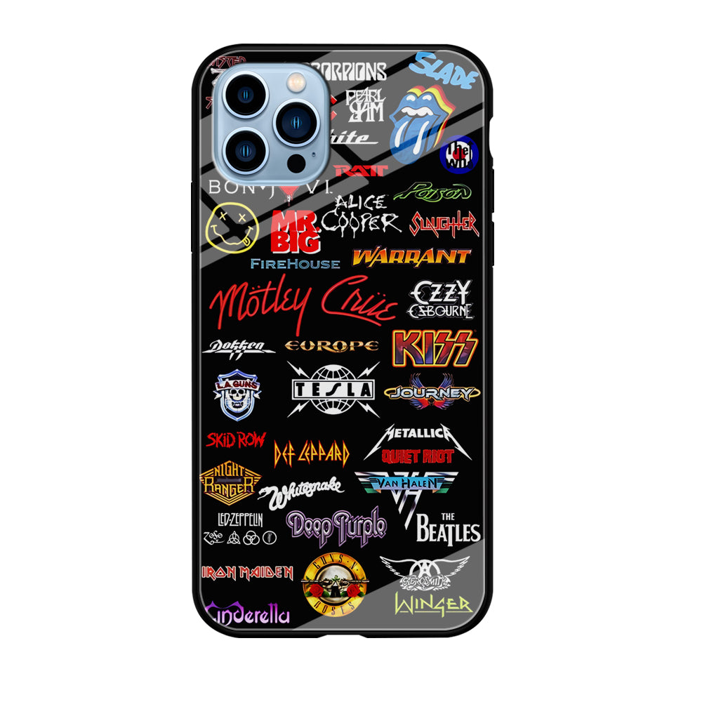 Rock and Metal Band Logo iPhone 12 Pro Max Case