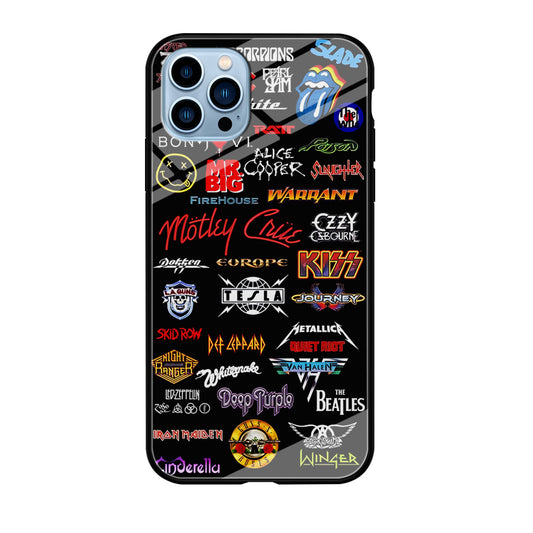 Rock and Metal Band Logo iPhone 12 Pro Case