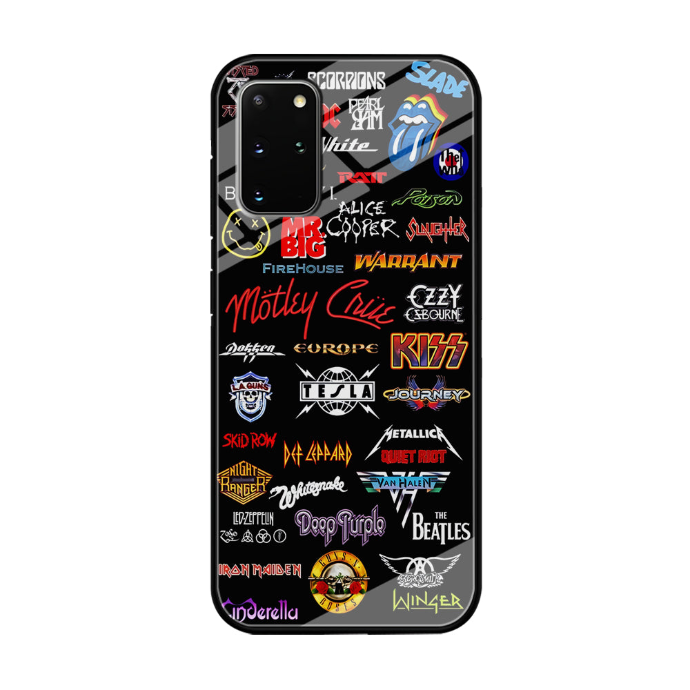 Rock and Metal Band Logo Samsung Galaxy S20 Plus Case