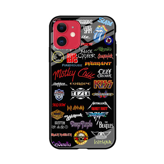 Rock and Metal Band Logo iPhone 11 Case