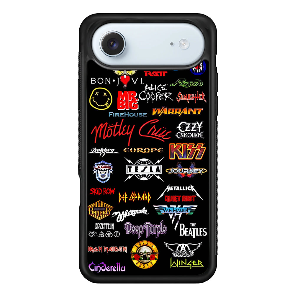 Rock and Metal Band Logo iPhone 17 Air Case - Altracase