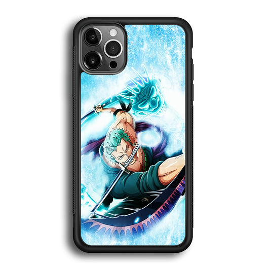 Roronoa Zoro Dragon Sword iPhone 12 Pro Case