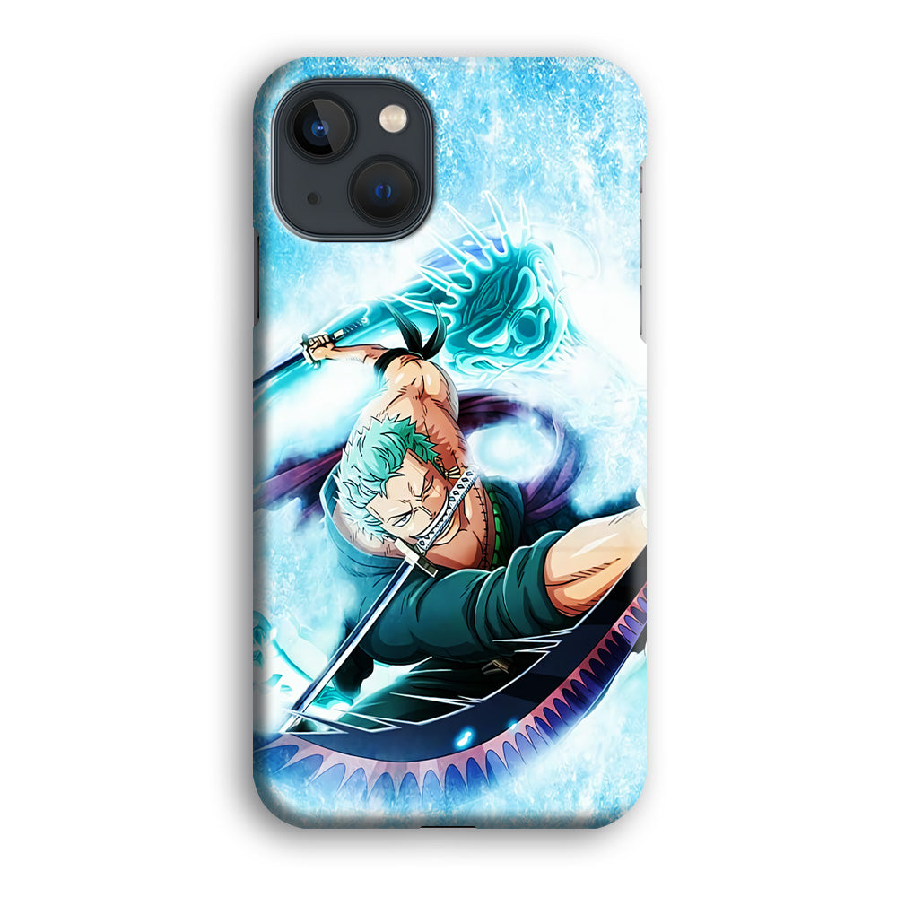 Roronoa Zoro Dragon Sword iPhone 14 Plus Case