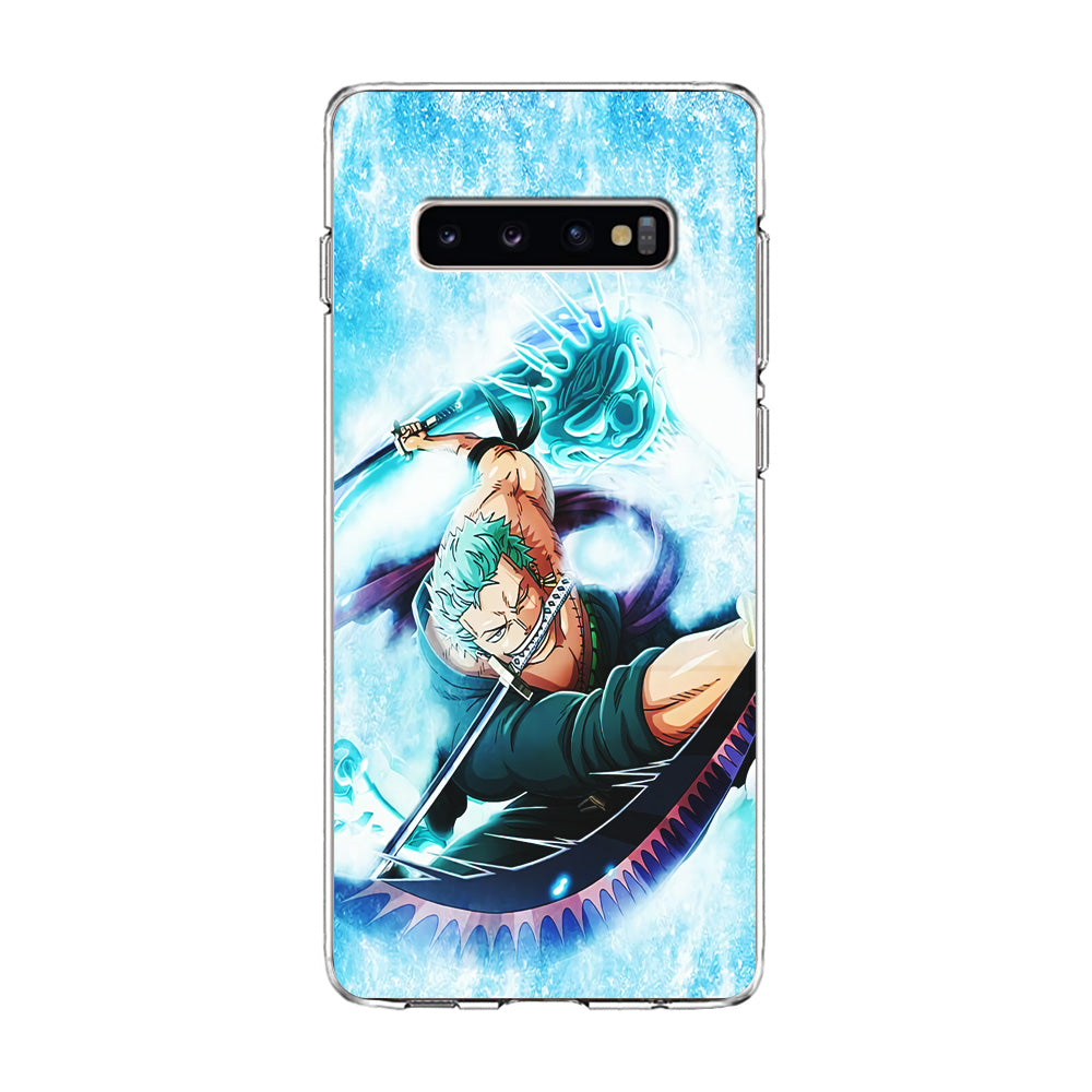 Roronoa Zoro Dragon Sword Samsung Galaxy S10 Plus Case