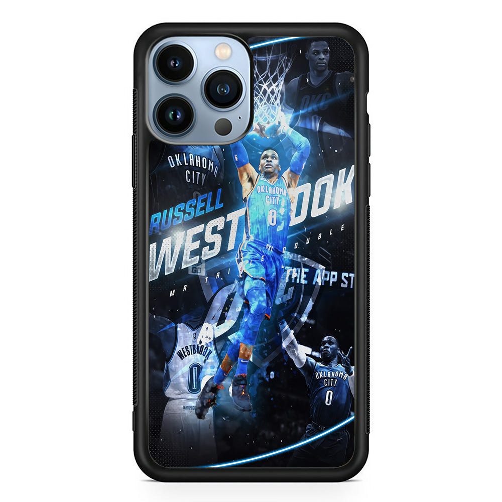Russell Westbrook OKC iPhone 13 Pro Max Case
