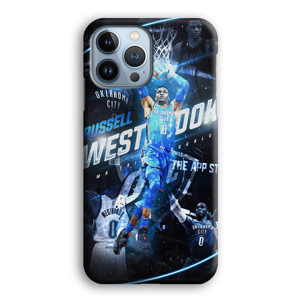 Russell Westbrook OKC iPhone 14 Pro Case