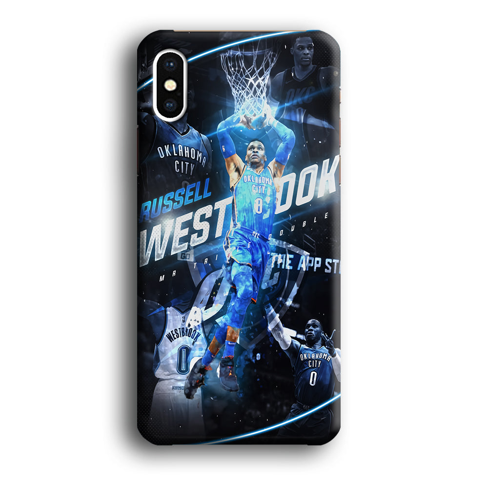 Russell Westbrook OKC iPhone Xs Max Case