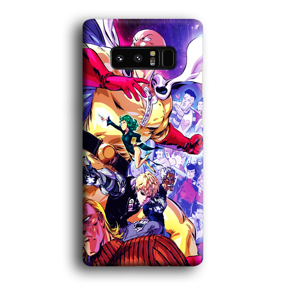 Saitama Alliance S-Class Hero Samsung Galaxy Note 8 Case