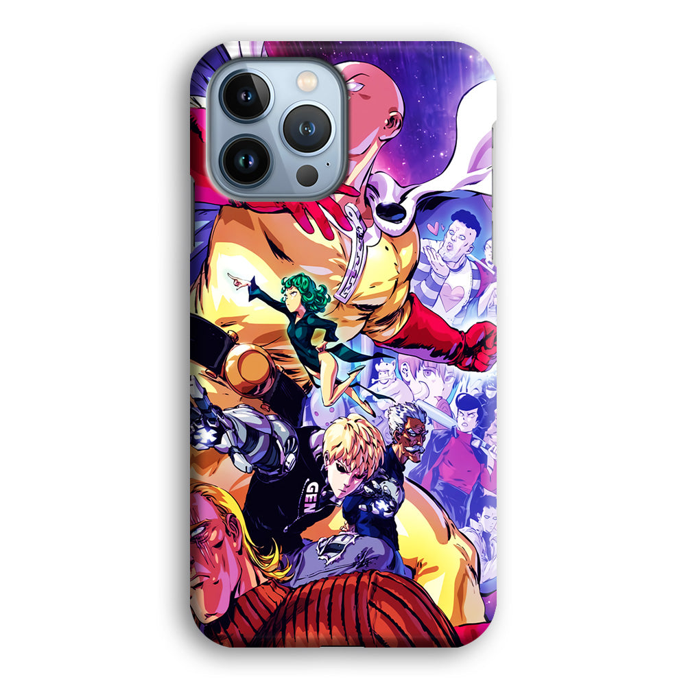 Saitama Alliance S-Class Hero iPhone 14 Pro Max Case