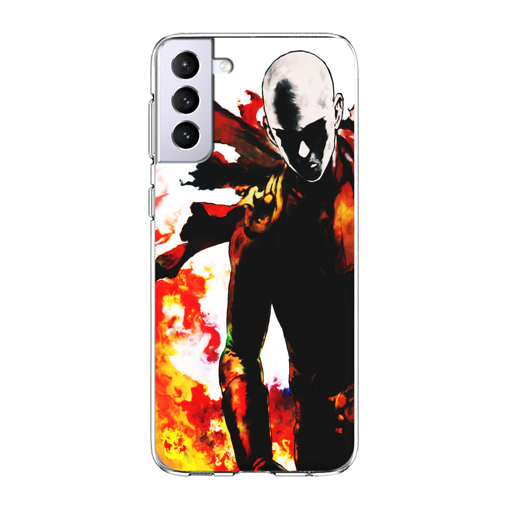 Saitama Strongest Man Samsung Galaxy S23 Plus Case-Phone Case-Clear Soft Case-Altracase