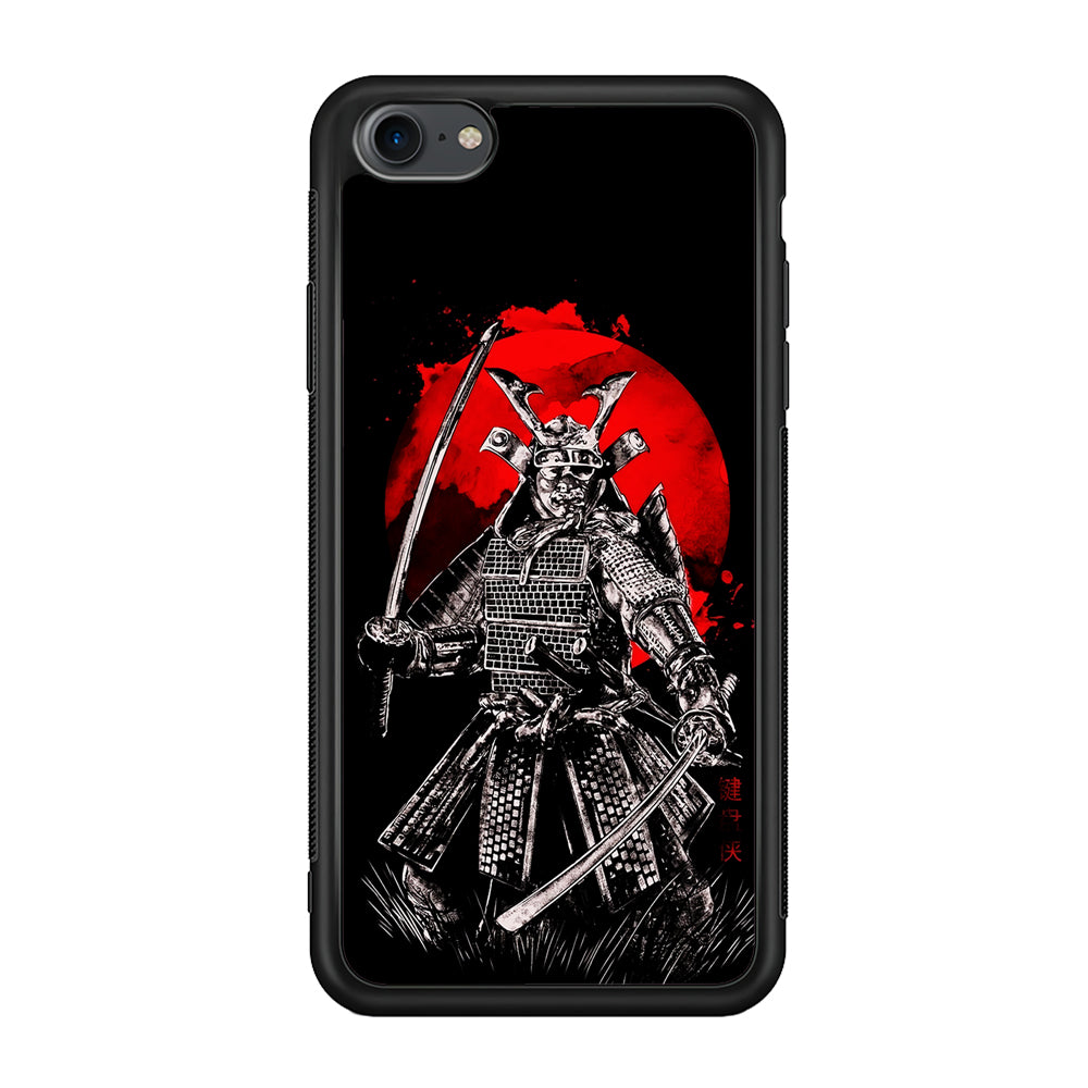 Samurai Two Swords iPhone 8 Case