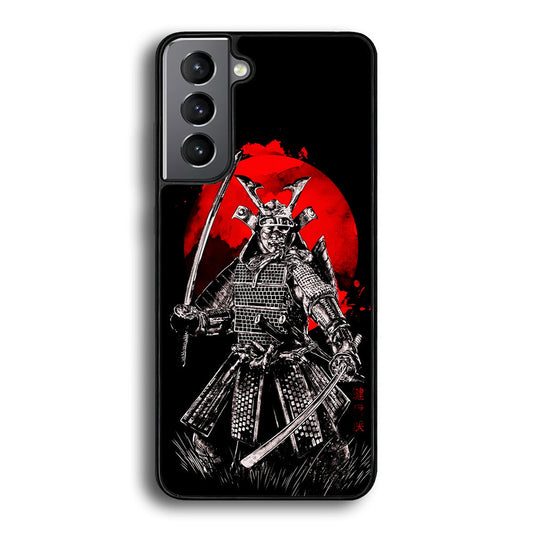 Samurai Two Swords Samsung Galaxy A15 Case-Phone Case-Tempered Glass Case-Altracase