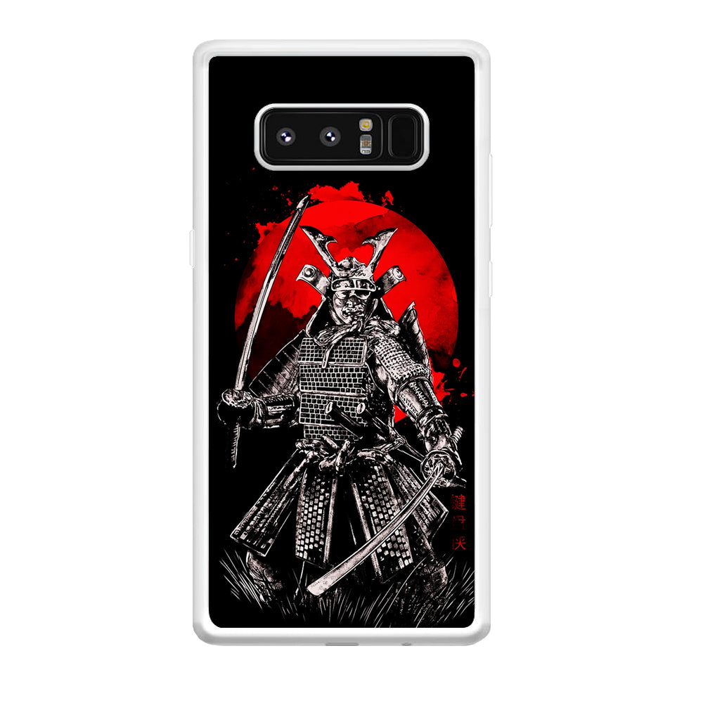 Samurai Two Swords Samsung Galaxy Note 8 Case