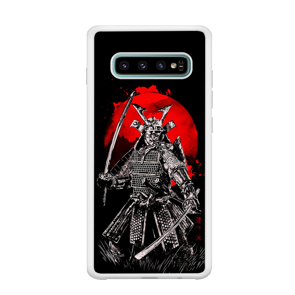 Samurai Two Swords Samsung Galaxy S10 Case