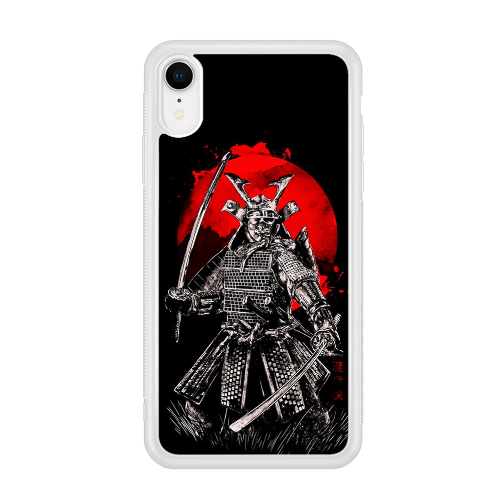 Samurai Two Swords iPhone XR Case