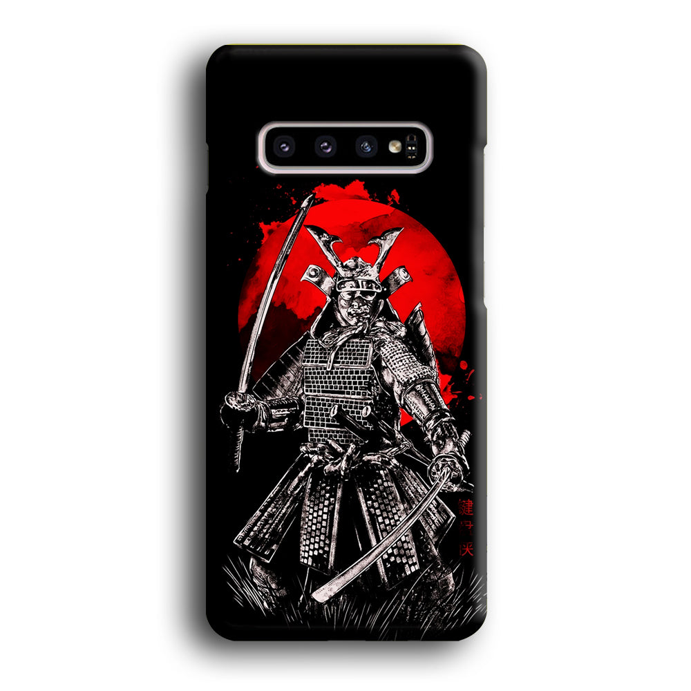 Samurai Two Swords Samsung Galaxy S10 Case