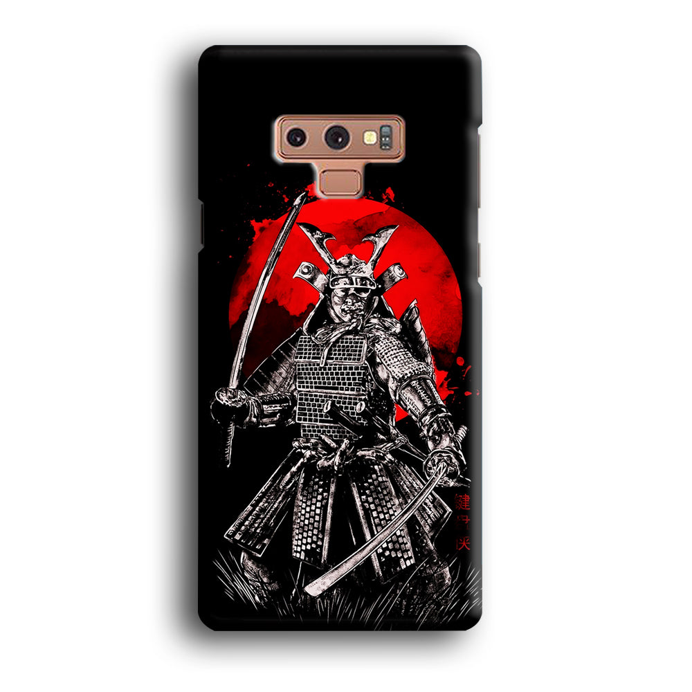 Samurai Two Swords Samsung Galaxy Note 9 Case