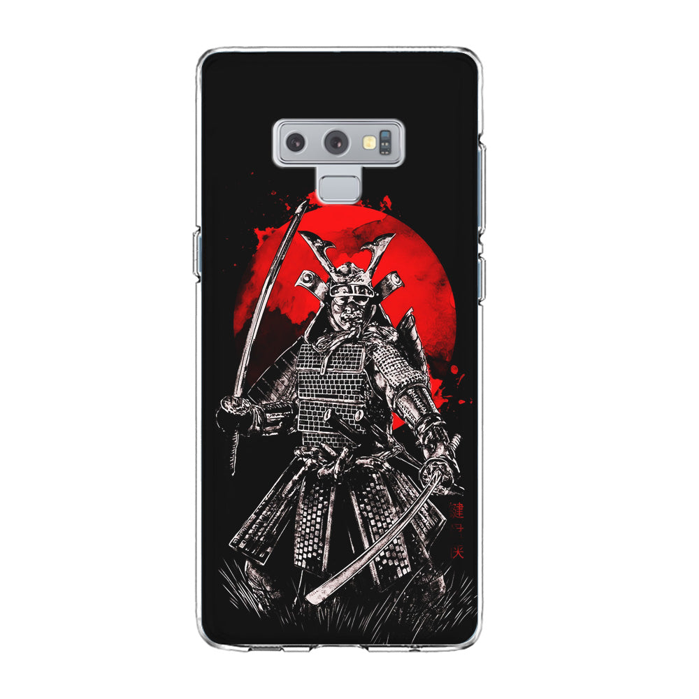 Samurai Two Swords Samsung Galaxy Note 9 Case