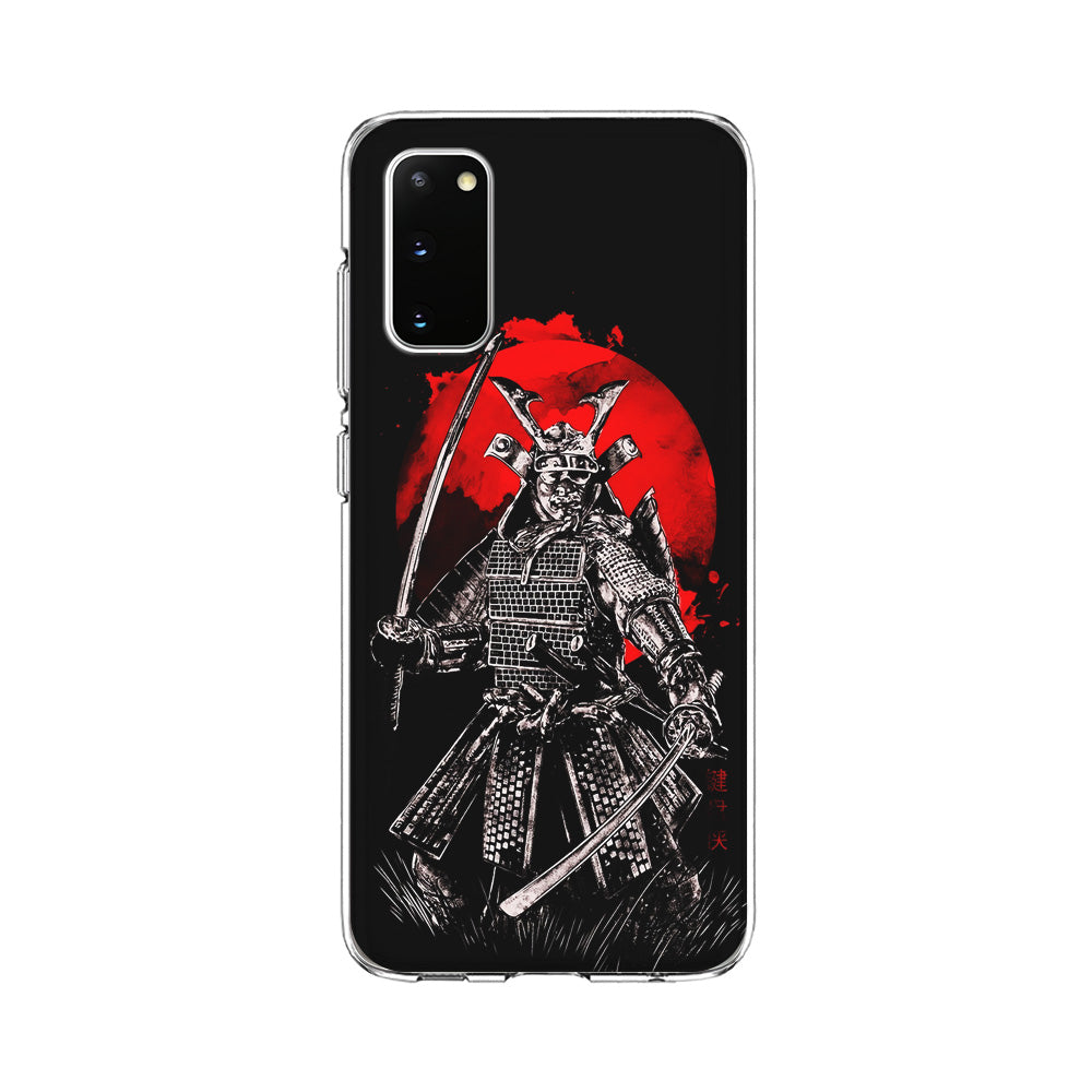 Samurai Two Swords Samsung Galaxy S20 Case