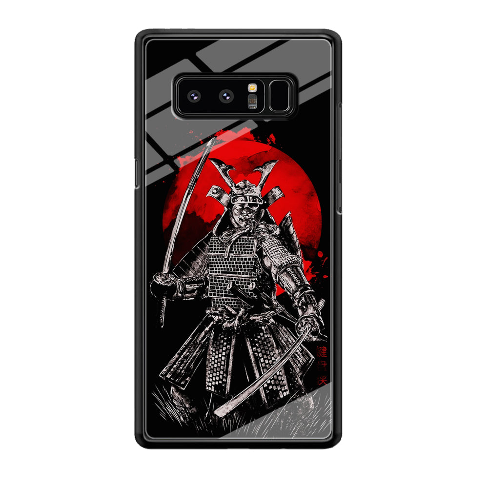 Samurai Two Swords Samsung Galaxy Note 8 Case