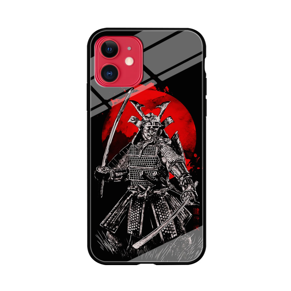 Samurai Two Swords iPhone 11 Case