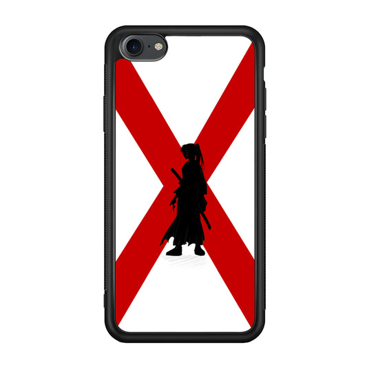Samurai X Kenshin Silhouette iPhone 8 Case