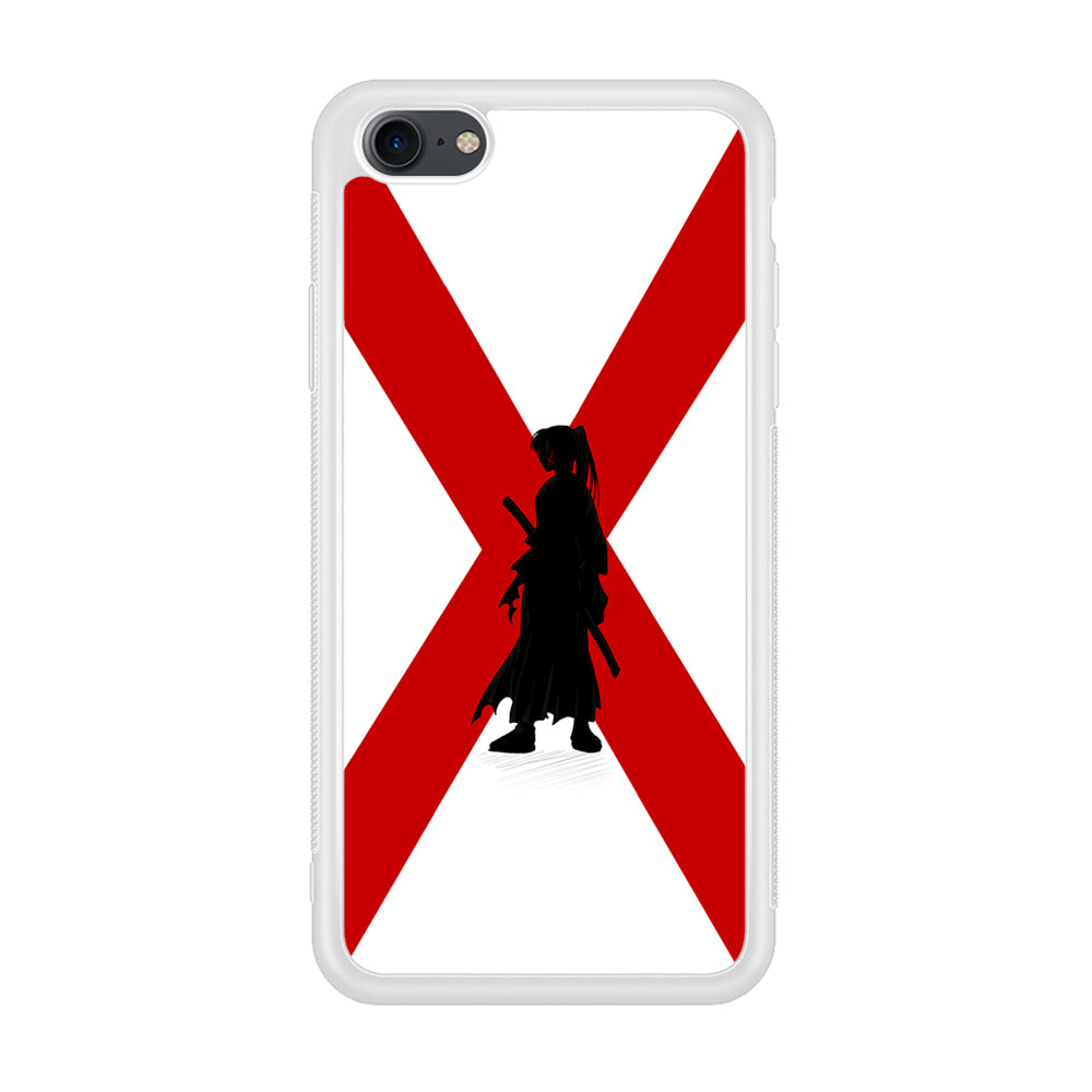 Samurai X Kenshin Silhouette iPhone SE 2020 Case