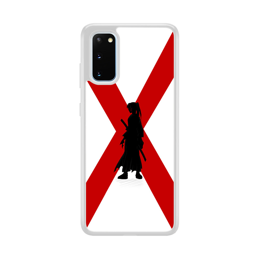 Samurai X Kenshin Silhouette Samsung Galaxy S20 Case