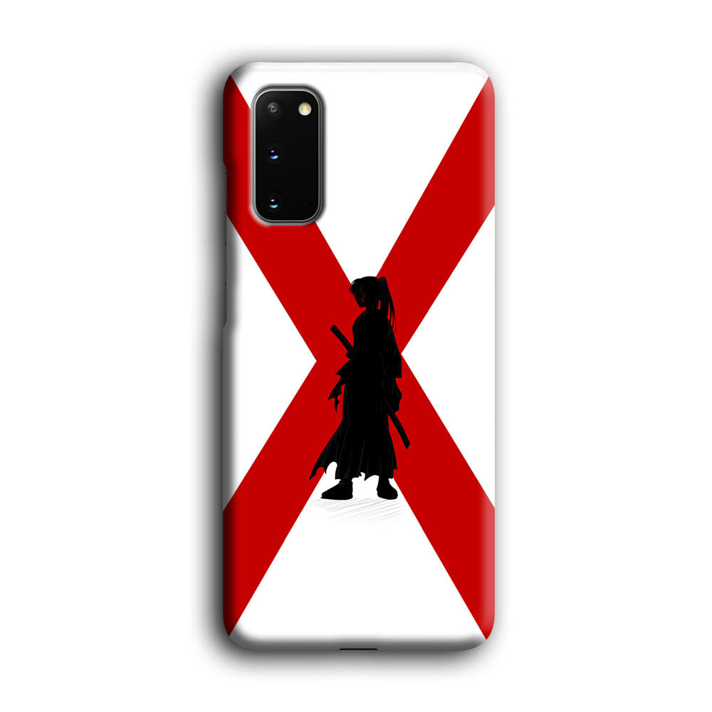 Samurai X Kenshin Silhouette Samsung Galaxy S20 Case