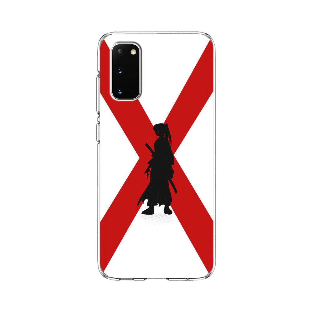 Samurai X Kenshin Silhouette Samsung Galaxy S20 Case